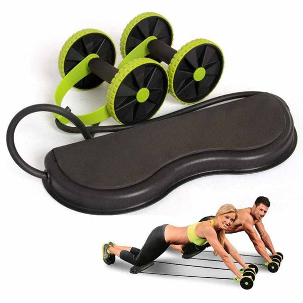 Core Double AB Roller Wheel Fitness